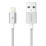 کابل تبدیل USB به لایتنینگ انکر مدل A7136 Nylon-Braided به طول 90 سانتی متر